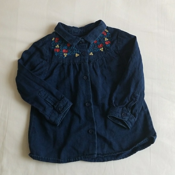 baby denim shirt girl